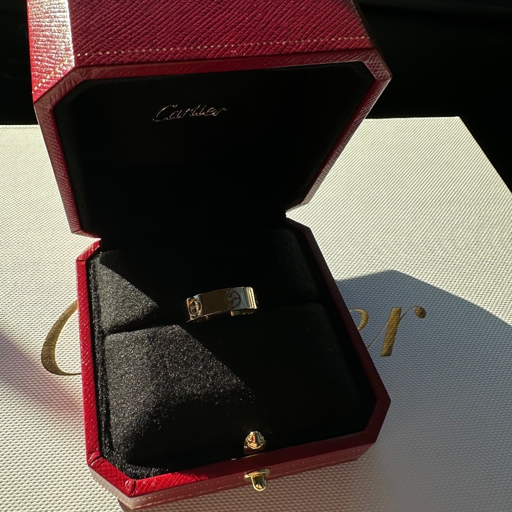 cartier love ring
